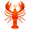 Lobster emoji on Emojione